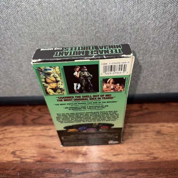 Teenage Mutant Ninja Turtles - The Movie (VHS, 1990) - Picture 4 of 6